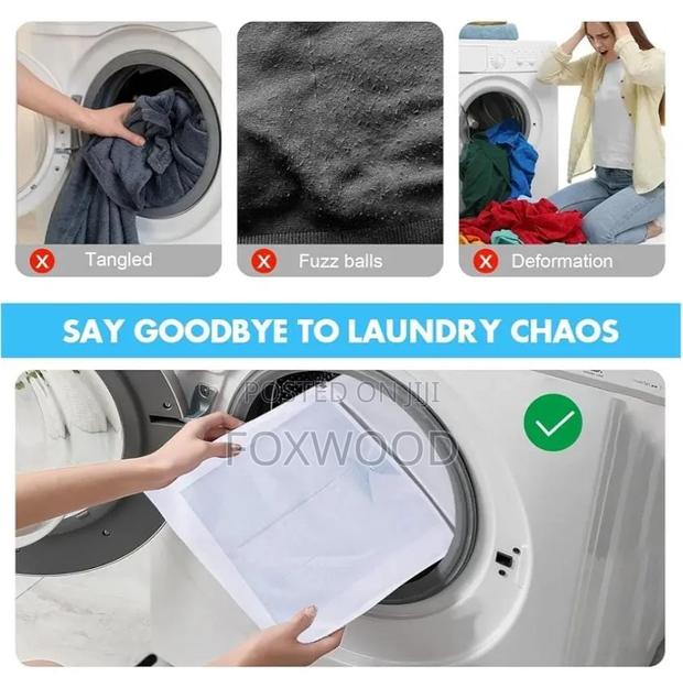 *Big Multiple Use Mesh Laundry Bags 4pcs - thumbnail 5