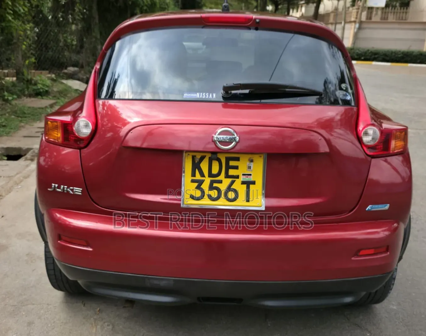 Nissan Juke 2014 Red