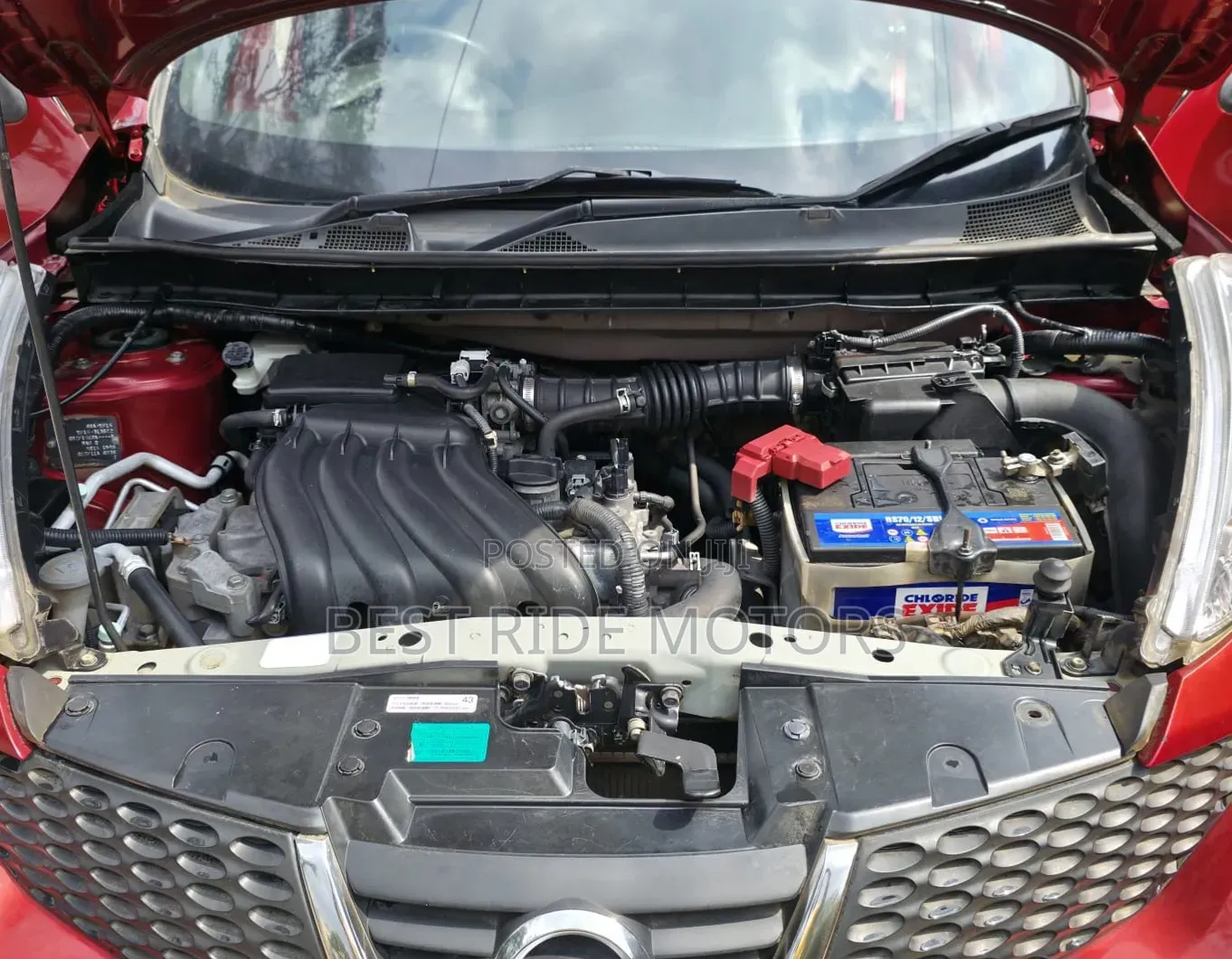 Nissan Juke 2014 Red