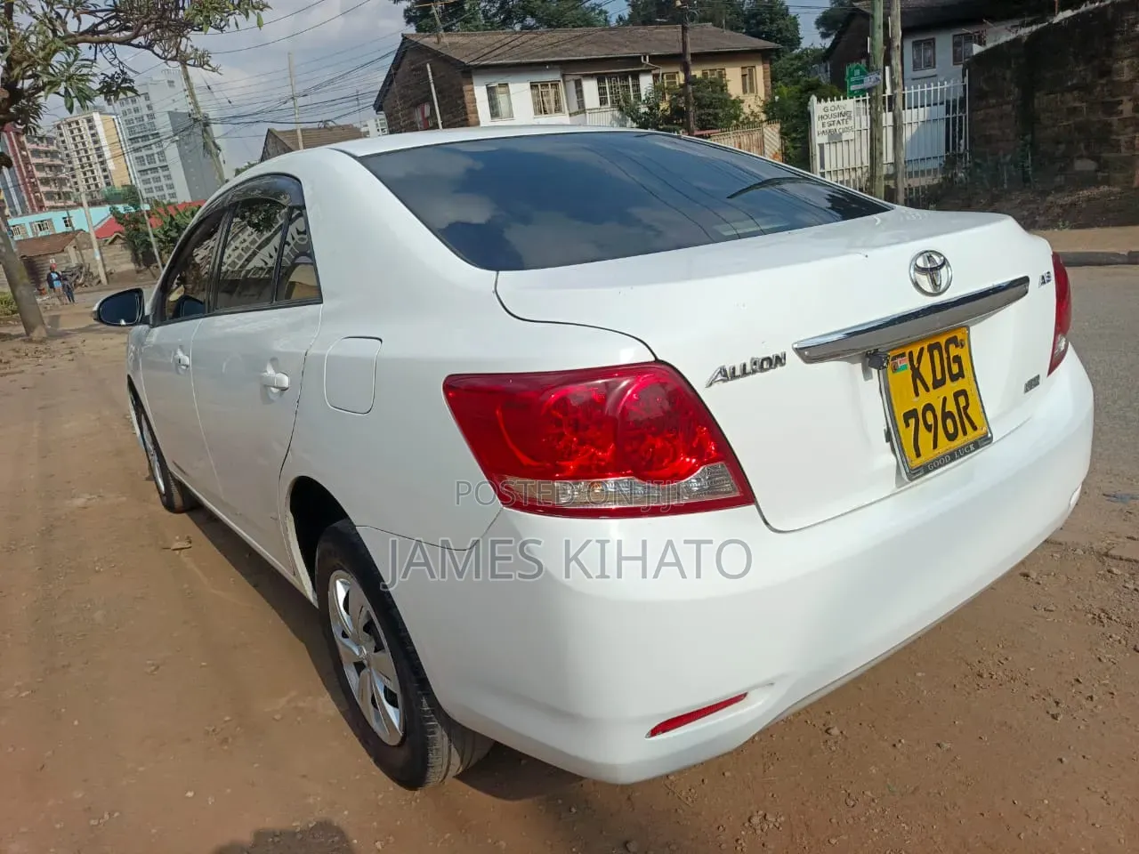Toyota Allion 2015 White