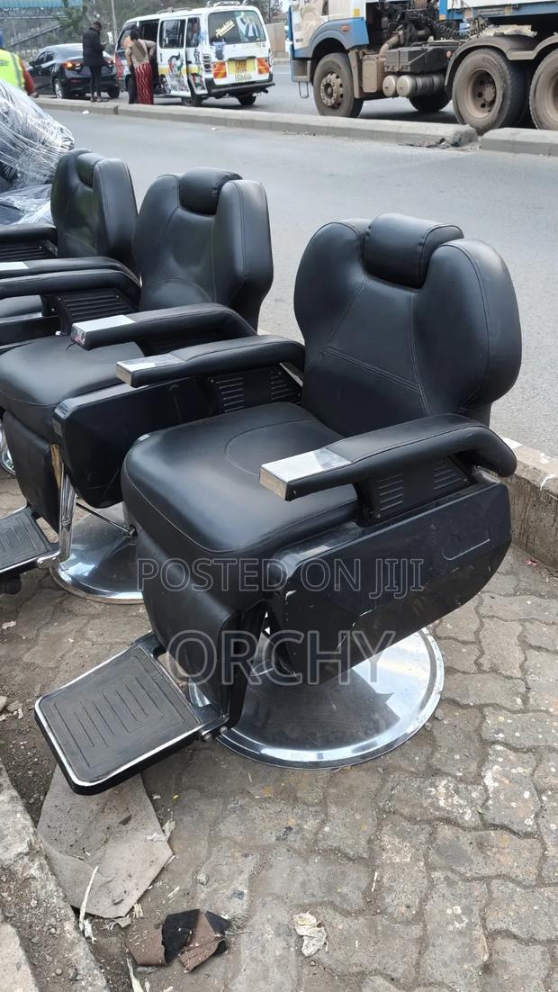 Ex UK Jumbo Kinyozi Seats - main view