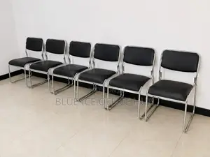 Modern Chrome Visitors Chair Office Guest Chair