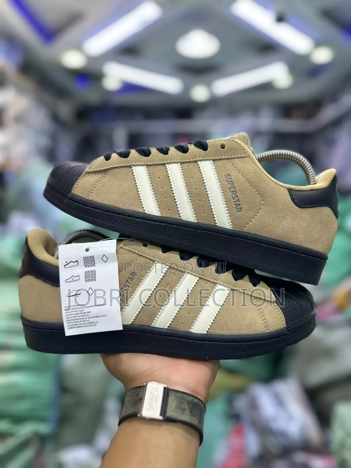 Adidas Original Superstar “Light Brown “ Quality Sneakers