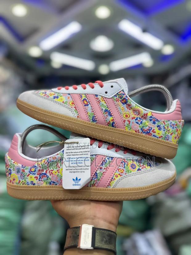 Ladies Adidas Samba Neo Floral Sneakers