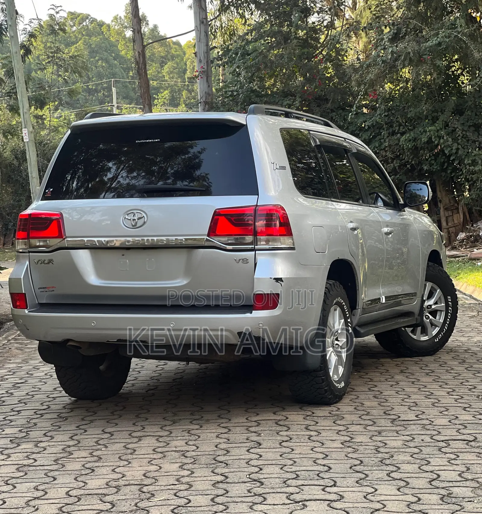 Toyota Land Cruiser 4.5 V8 VXR 2017 Silver