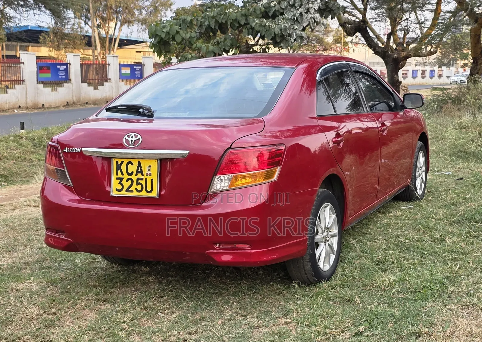 Toyota Allion 2007 Red