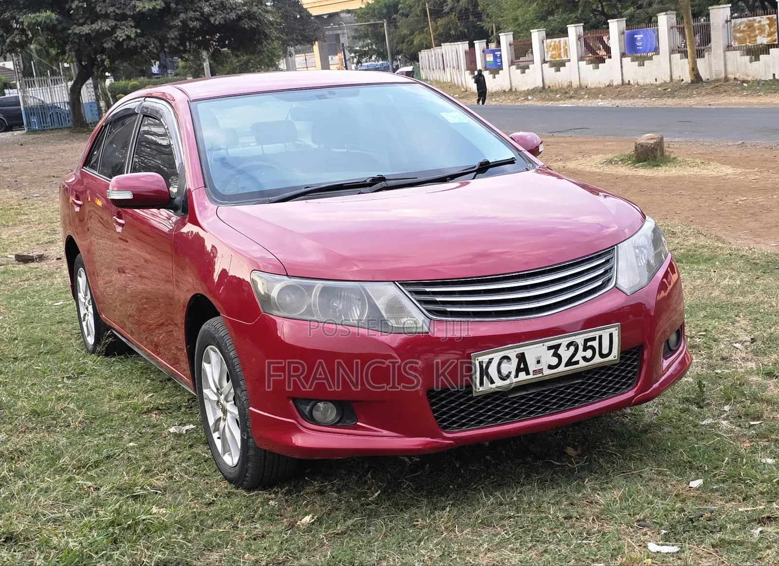 Toyota Allion 2007 Red