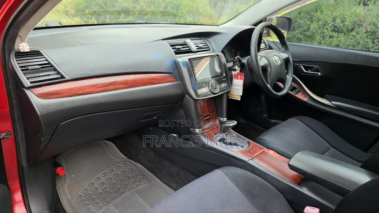 Toyota Allion 2007 Red