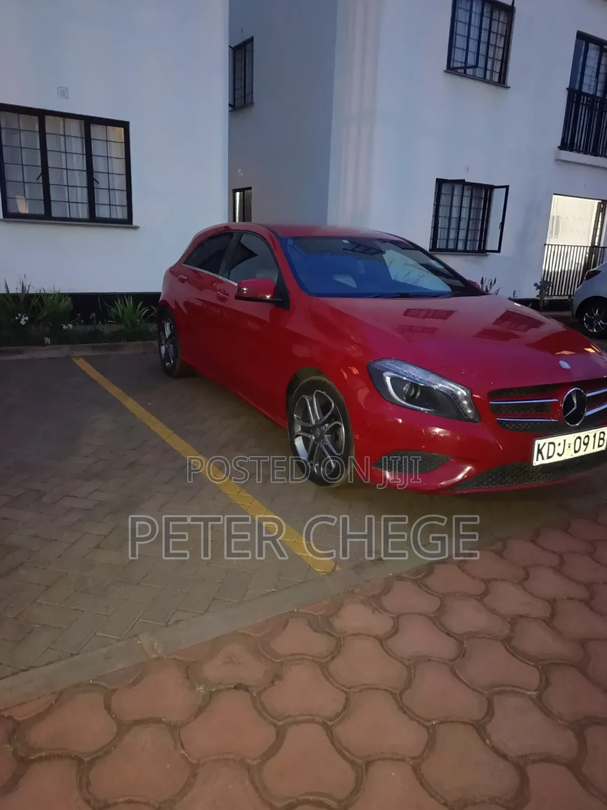 Mercedes-Benz A-Class 2015 Red