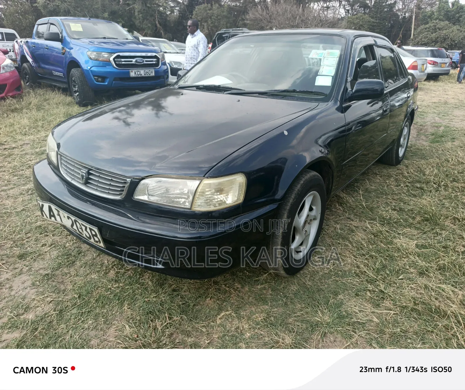 Toyota Corolla II 1999 Black