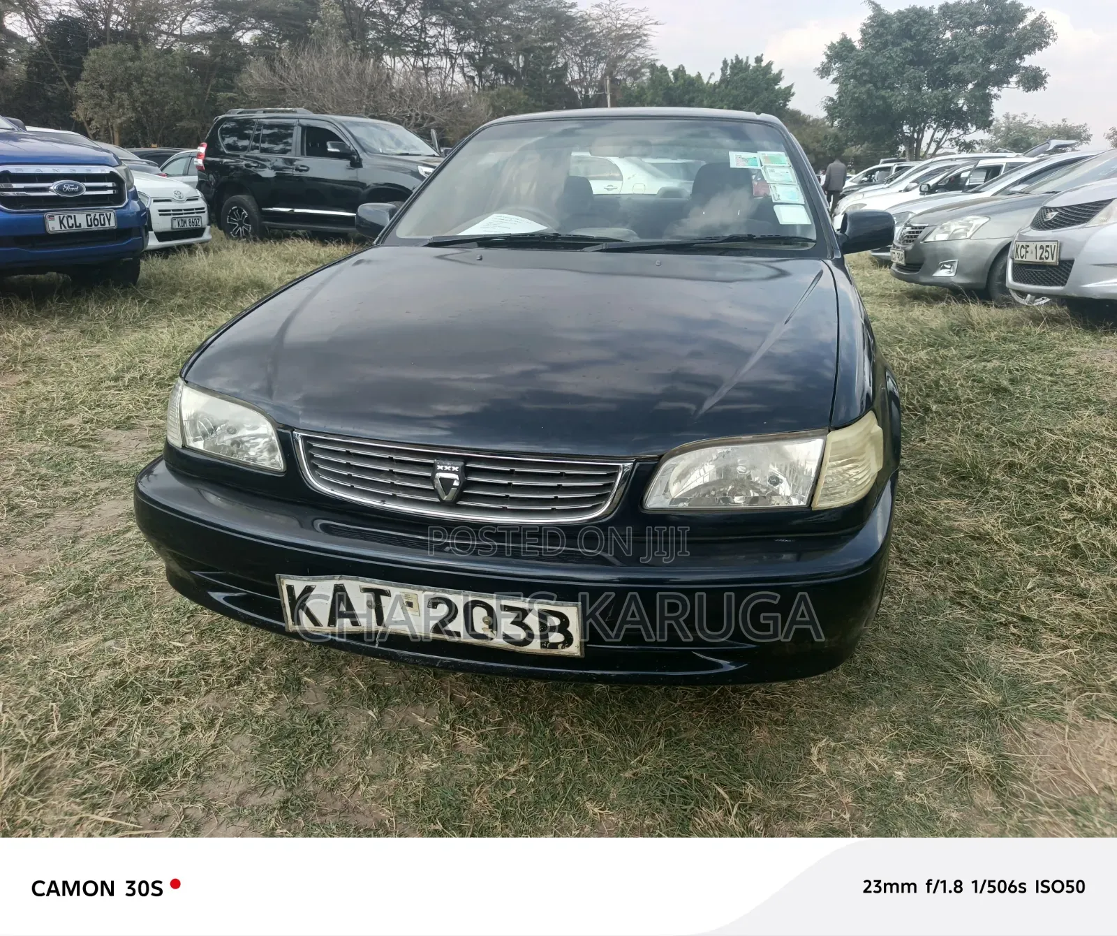 Toyota Corolla II 1999 Black