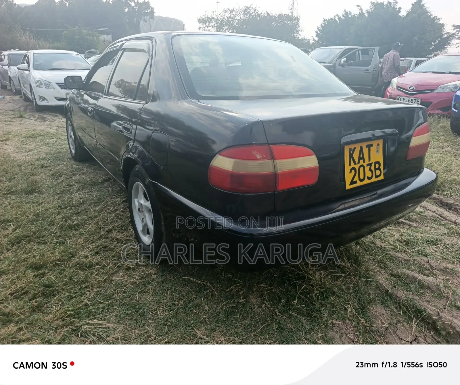 Toyota Corolla II 1999 Black