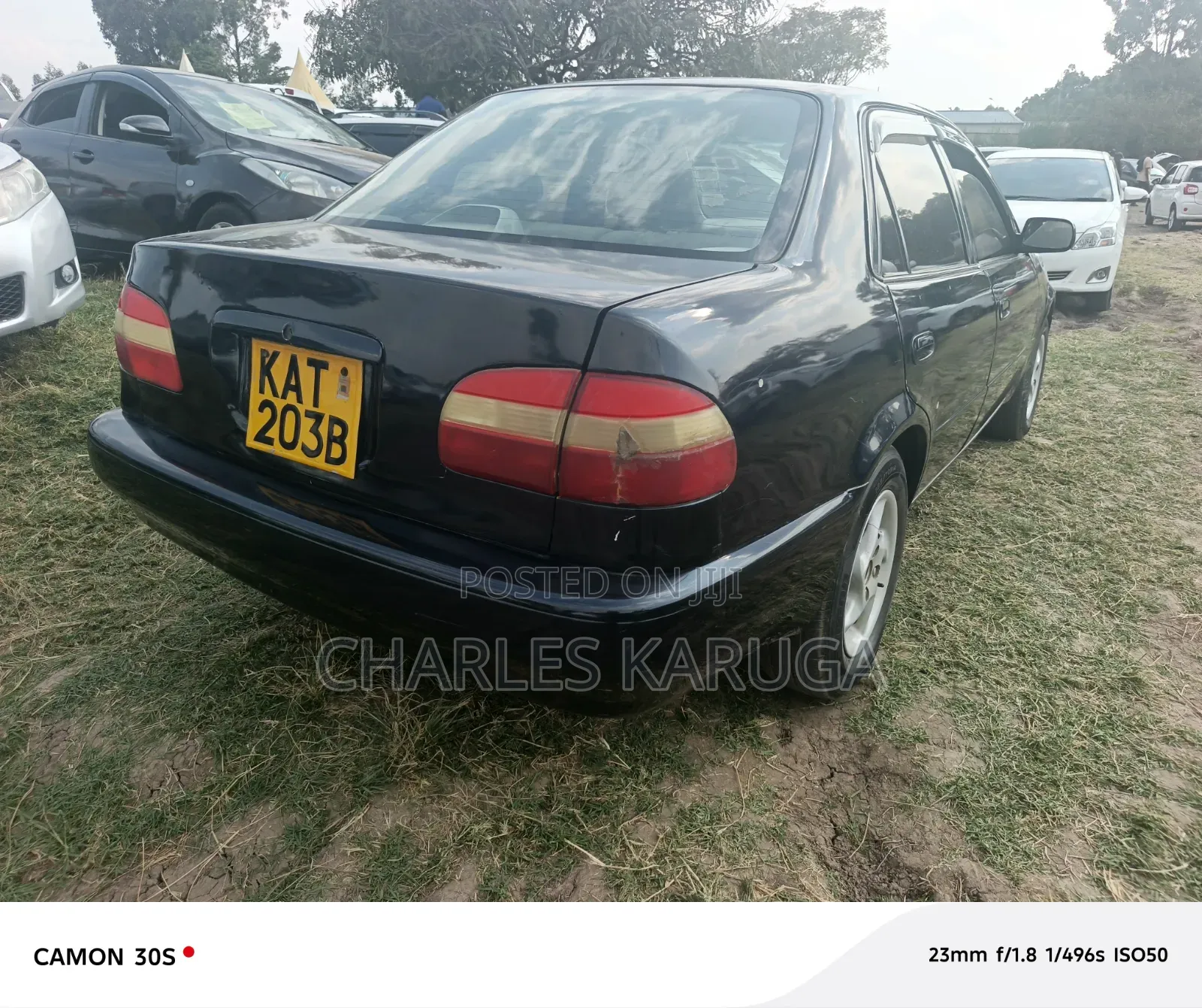 Toyota Corolla II 1999 Black