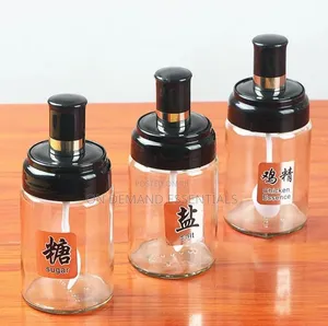 3Pcs Set of Spice Jars
