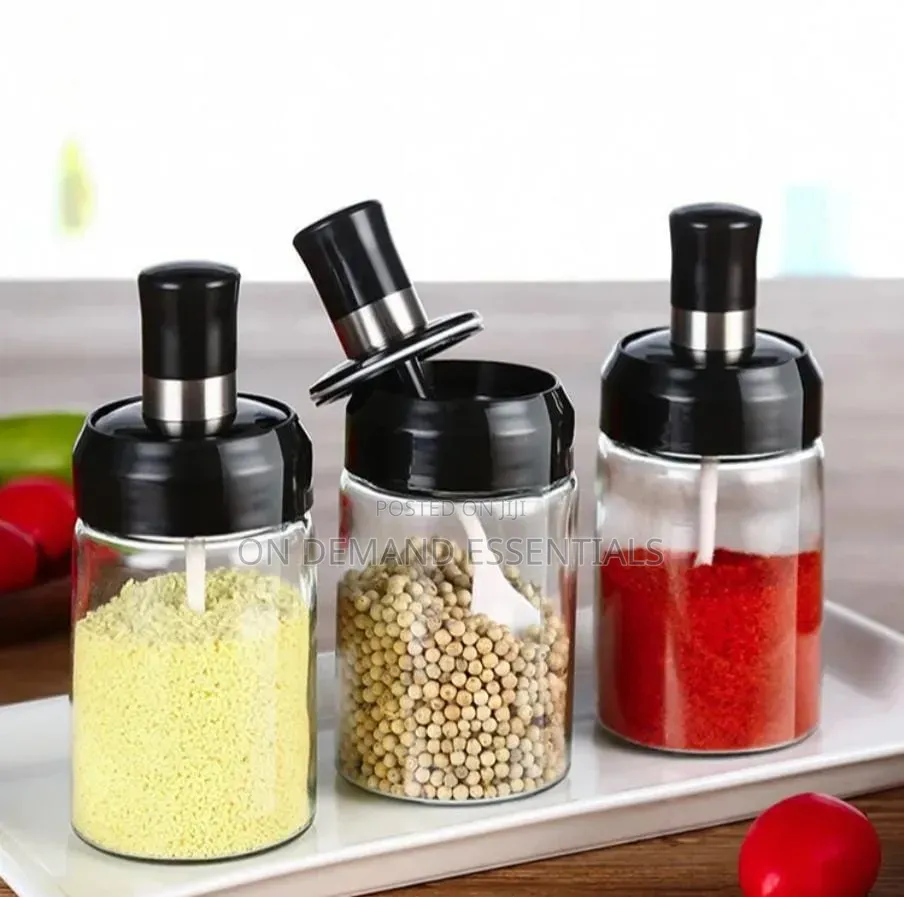 3Pcs Set of Spice Jars