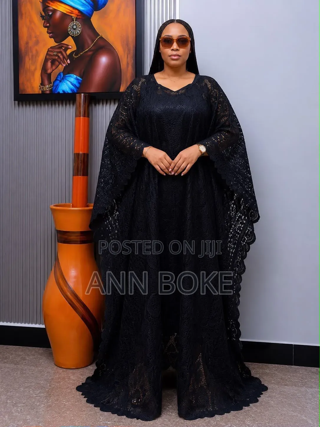 Elegant Dress
Lace Material free 
Sizes