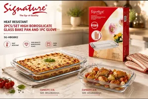 2pcs Signature Rectangular Baking Pans