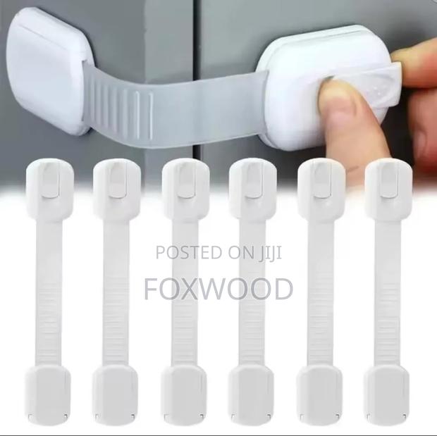 Child Safety Cabinet Locks (4 Pack) – Adjustable