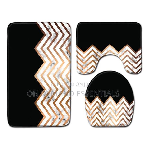3 in 1 3D Bathroom Toilet Mats(big Size) - thumbnail 2