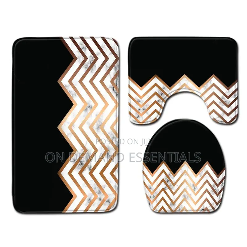 3 in 1 3D Bathroom Toilet Mats(big Size)