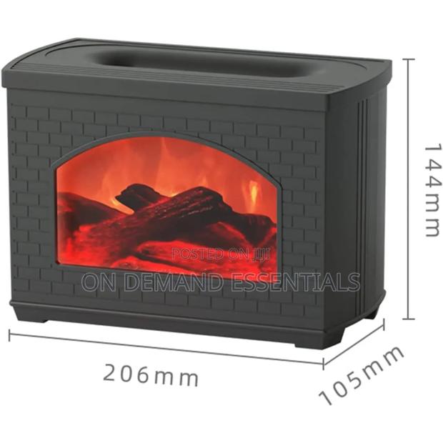 High Quality 3D Fireplace Humidifier - thumbnail 4