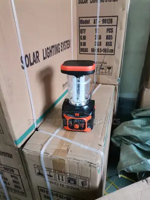 Solar Lighting System With Fm Radio, Mp3, Torch and Phone Charging