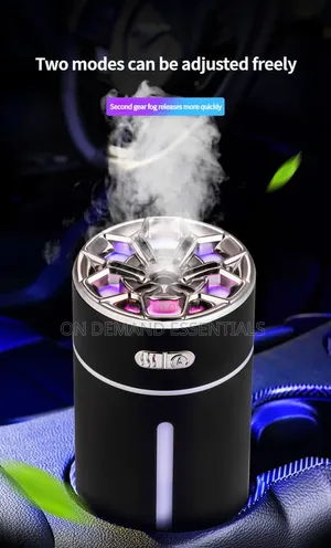 Wireless Car Air Humidifier With Colorful Night Light