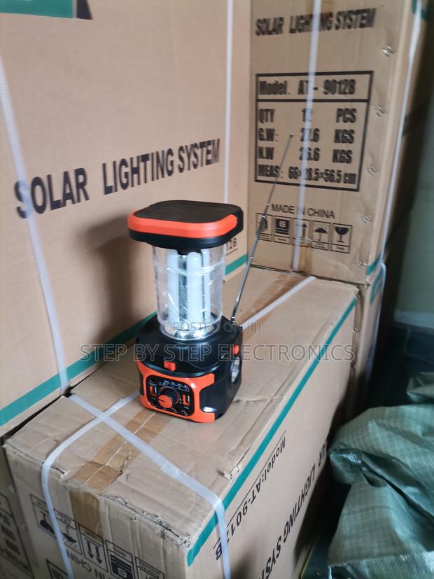 Dat At9016b Solar Lighting Kit With USB Charging and Fm Bluetooth - thumbnail 2