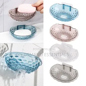 1Pc Household Self Adhesive Soap Sponge Dish