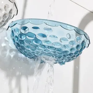 1Pc Household Self Adhesive Soap Sponge Dish