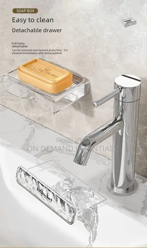 Wall-Mounted Soap Dish