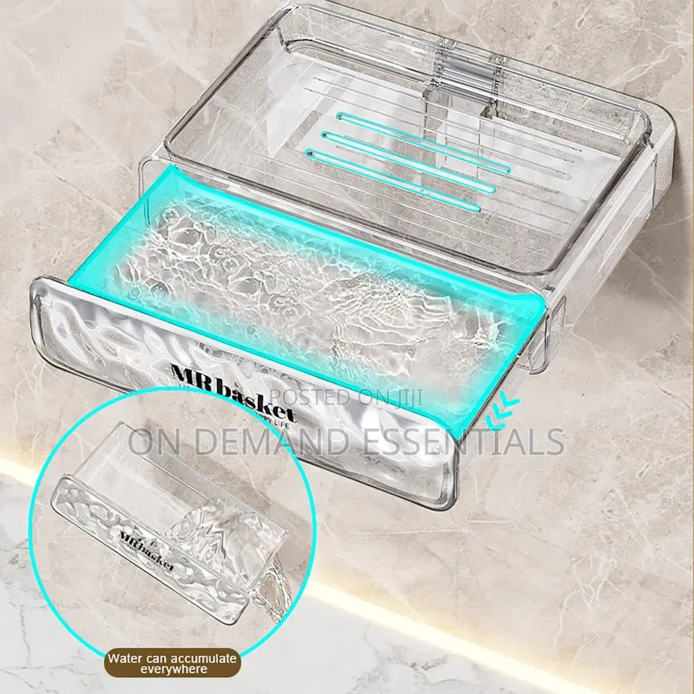 Wall-Mounted Soap Dish