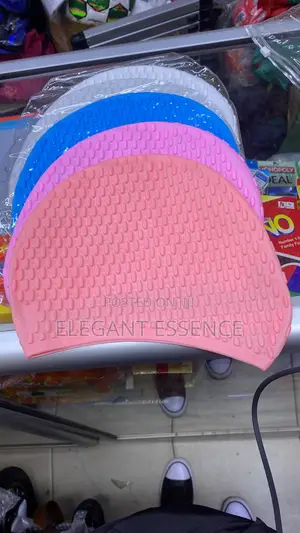 Silicone Swim Cap for Adults,long Hair and Ear Protection,waterproof