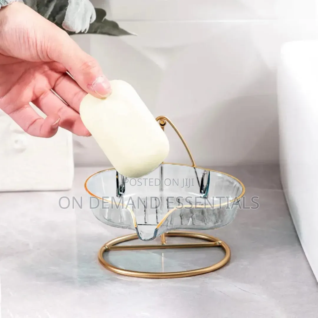 1PC Light Luxury Soap Dish