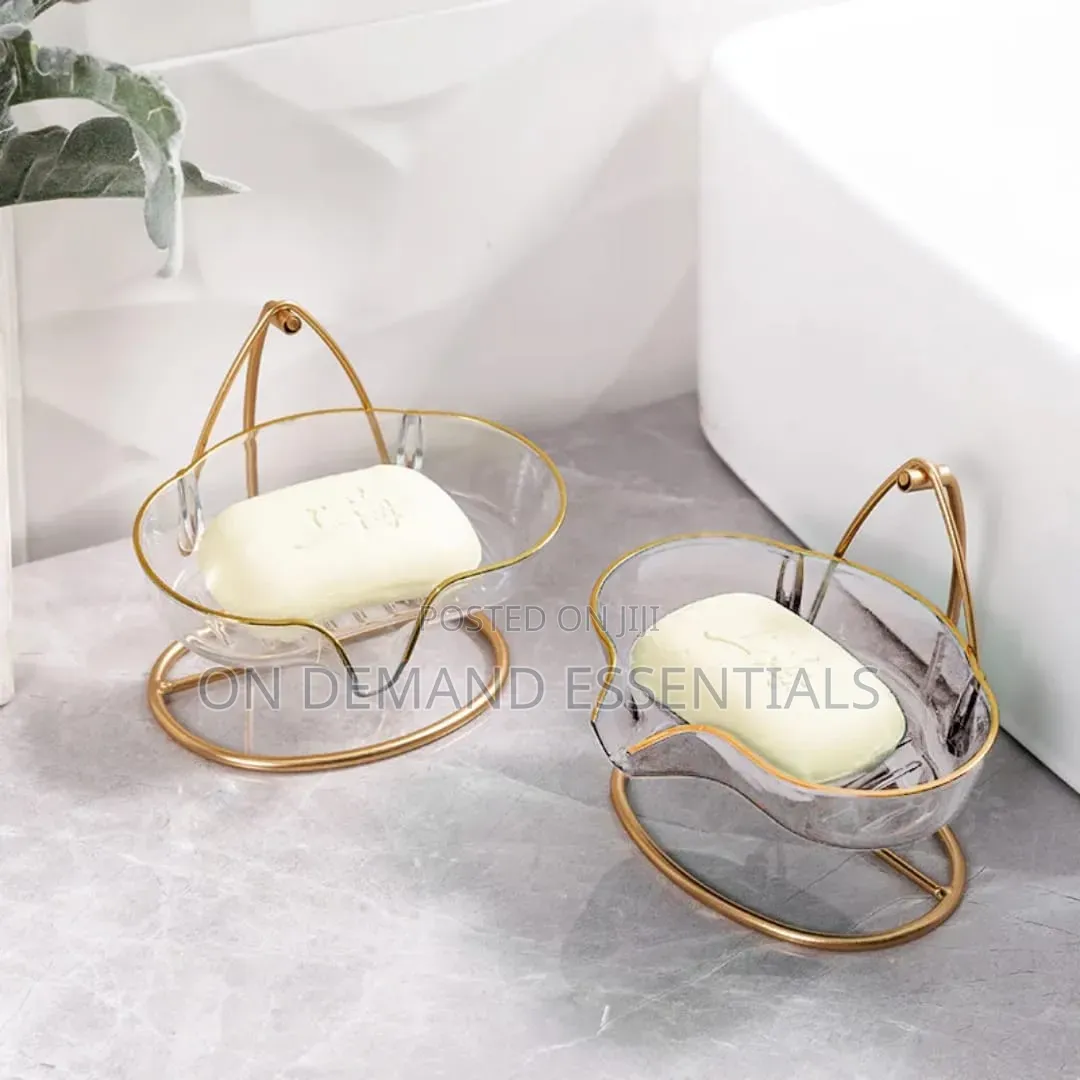 1PC Light Luxury Soap Dish