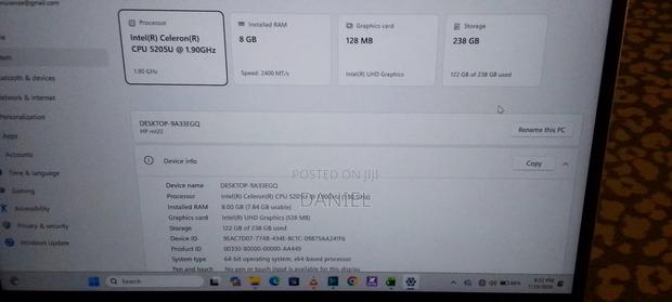 Laptop HP MT20 8GB Intel Celeron SSD 256GB - thumbnail 11