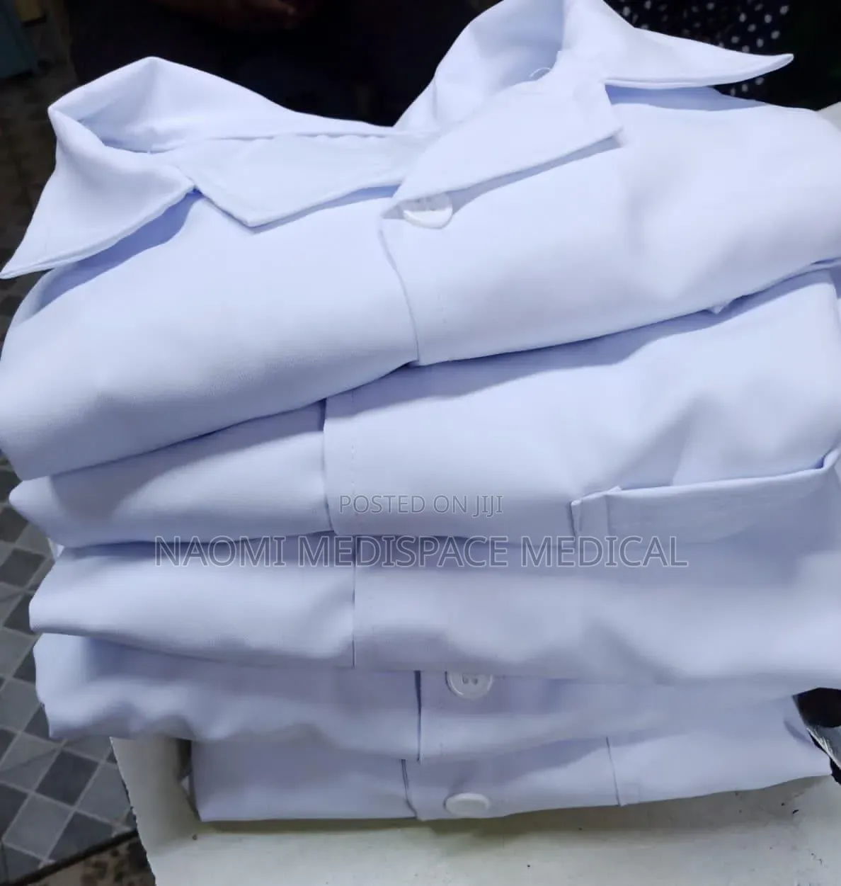 Pure Mint Silk Labcoats -Quality Material