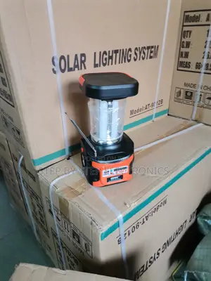 Dat At9016b Solar Lighting Kit With Fm Radio and USB Phone Charging