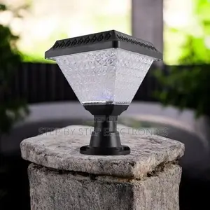 Large Battery Pillar Post or Compound Outdoor Solar Light
