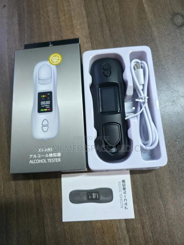 Digital Non-Contact Rechargeable Alco Blow With Cable