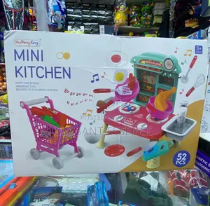 Pretend Play Kitchen Set Toys Plastic Kitchen Play Set Toy for Kids