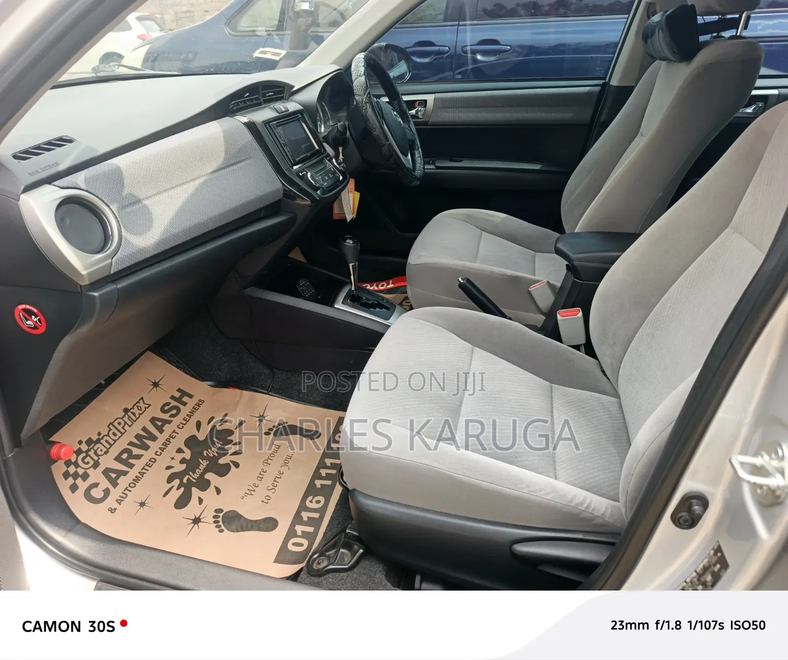 Toyota Axio 2016 Silver