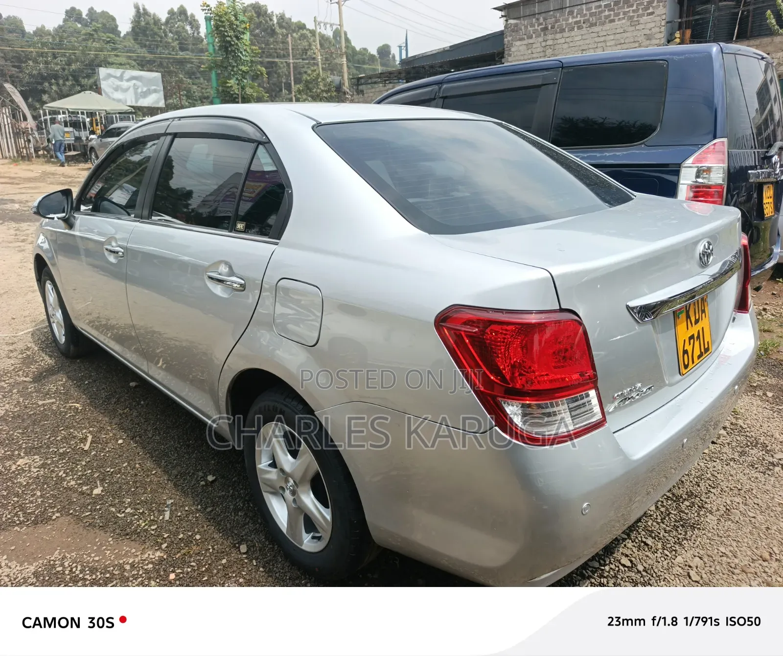 Toyota Axio 2016 Silver