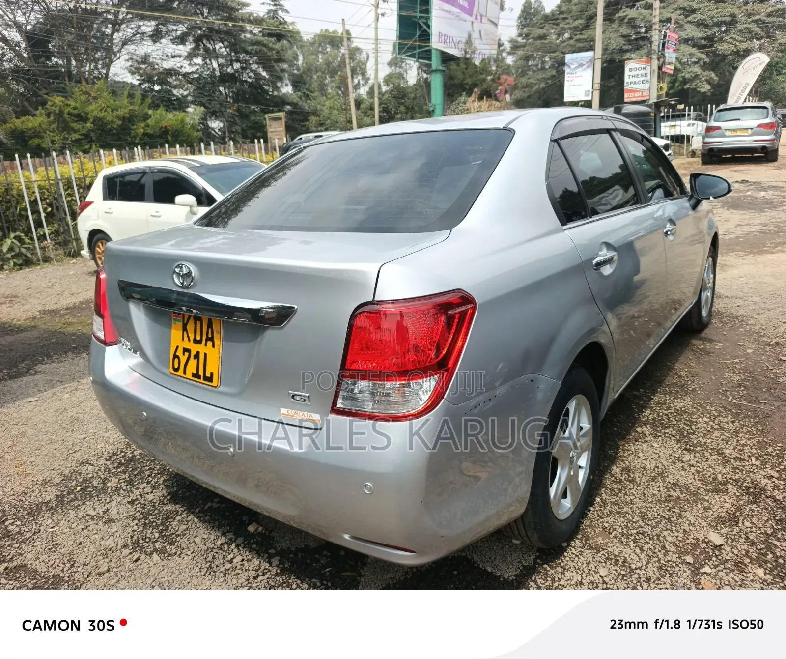 Toyota Axio 2016 Silver