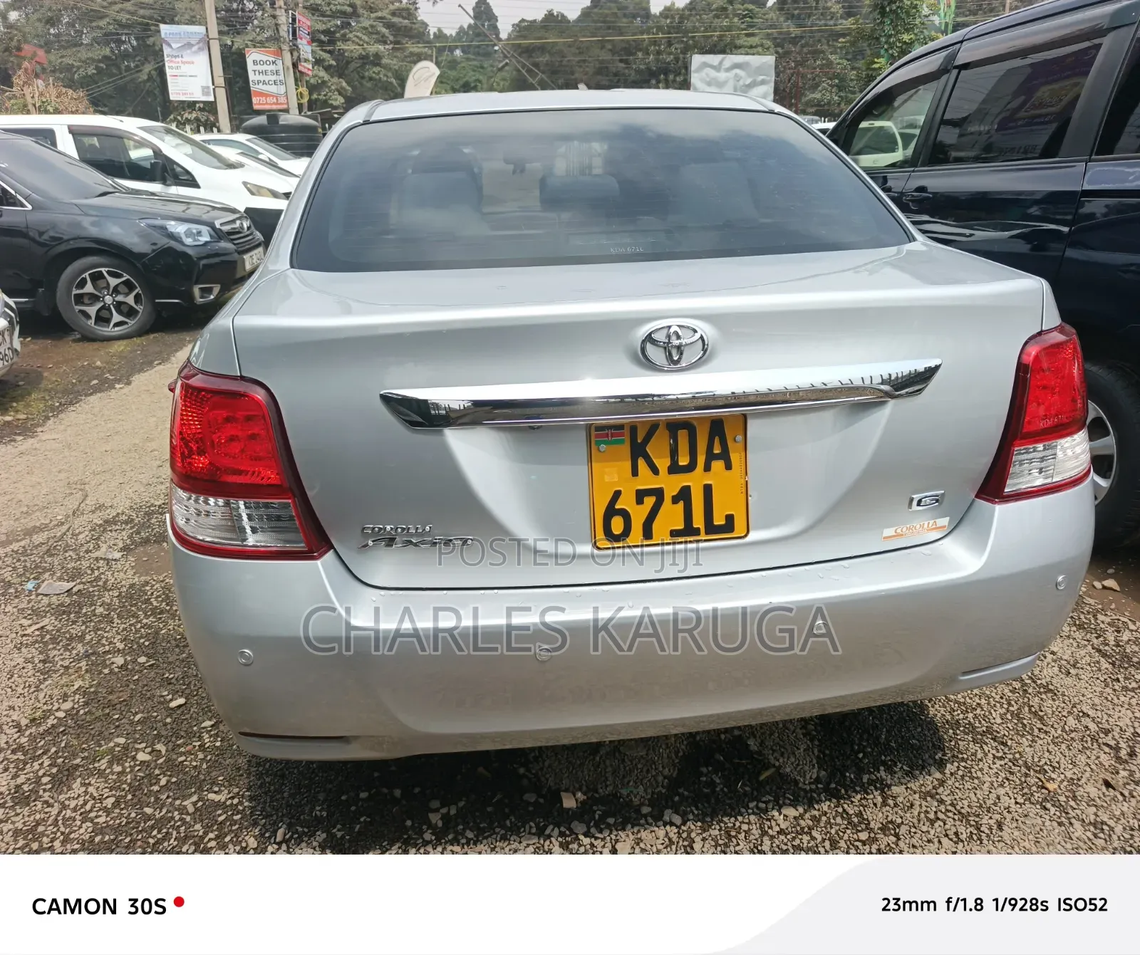 Toyota Axio 2016 Silver