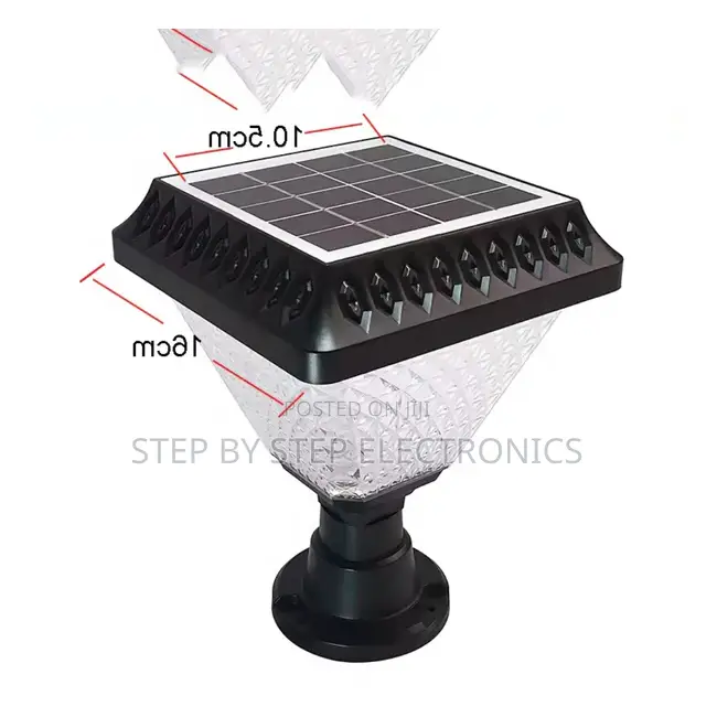 Rechargeable Battery Pillar Post or Compound Solar Light