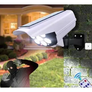 Pir Motion Detector Dummy Fake CCTV Camera Solar Light