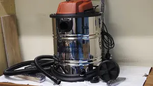 AICO AVC-50L Commercial Vacuum Cleaner. 50L Stainless Steel Vacuum
