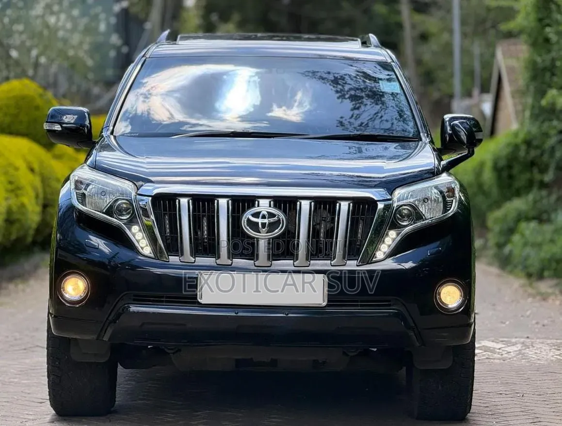 Toyota Land Cruiser Prado 2017 Black