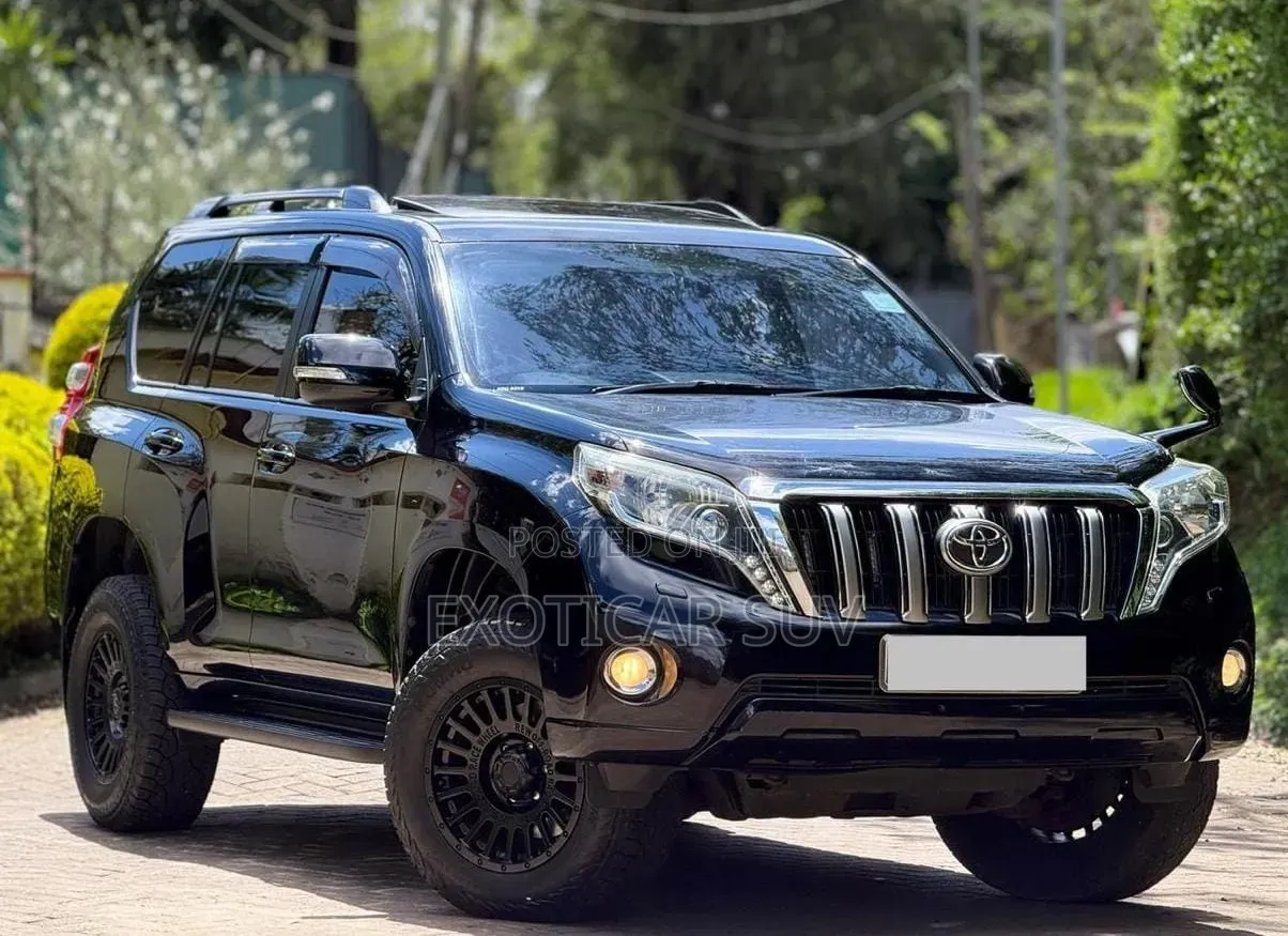 Toyota Land Cruiser Prado 2017 Black